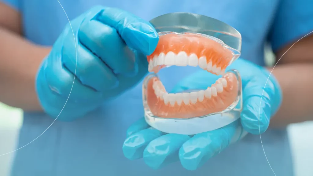 عکس دندان مصنوعی ژله ای